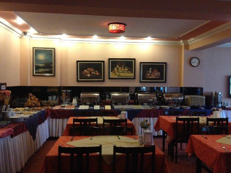 Ankara Capital Otel Restoran foto